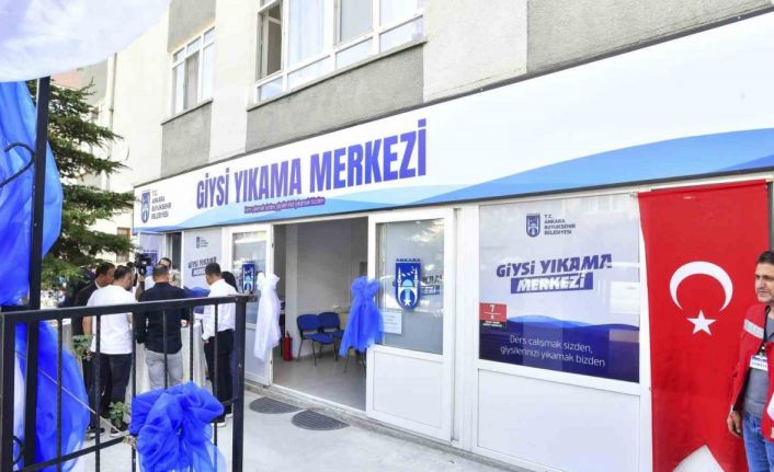 Büyükşehirden üniversite öğrencilerine özel giysi yıkama merkezi