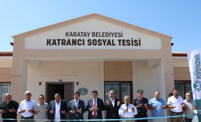 Katrancı Sosyal Tesisi hizmete açıldı