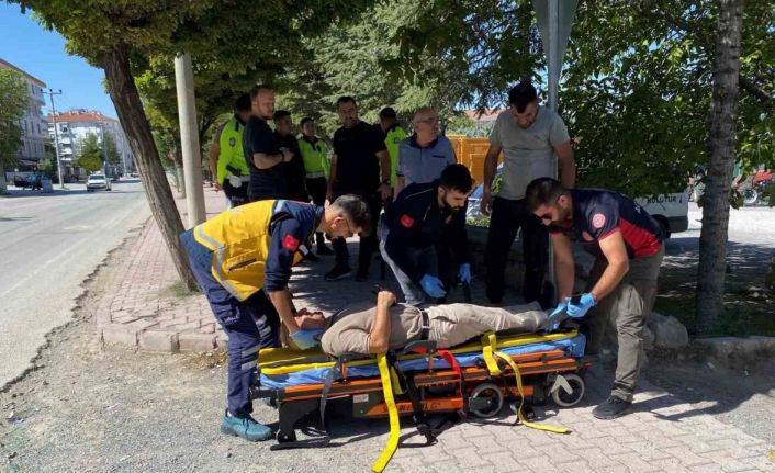 Konya’da otomobiller çarpıştı: 1 yaralı