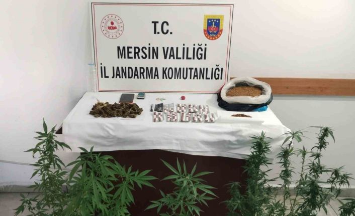 Mersin’de uyuşturucu taciri 3 şüpheli yakalandı