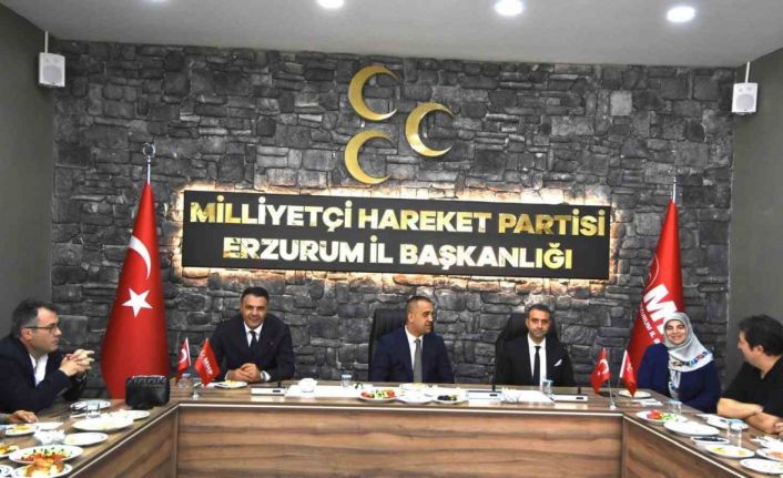 MHP İl Başkanı Yurdagül yeni hizmet binasını tanıttı