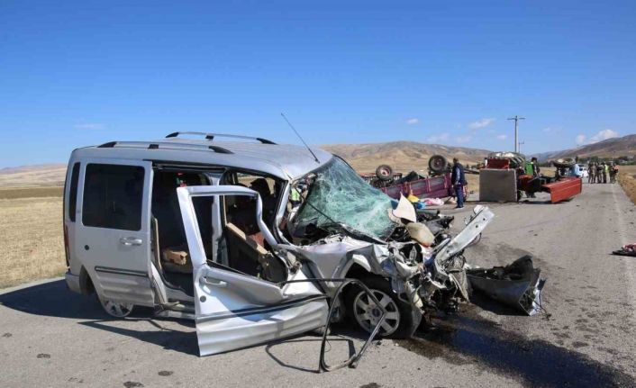 Muş’ta zincirleme trafik kazası: 10 yaralı