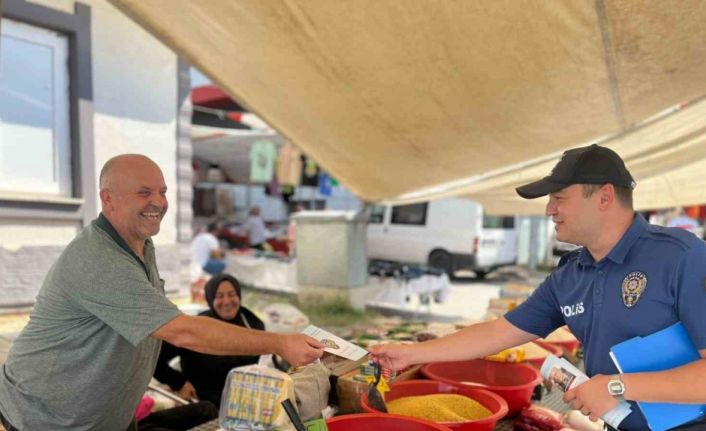 Polisler KADES’i tanıtmaya devam ediyor