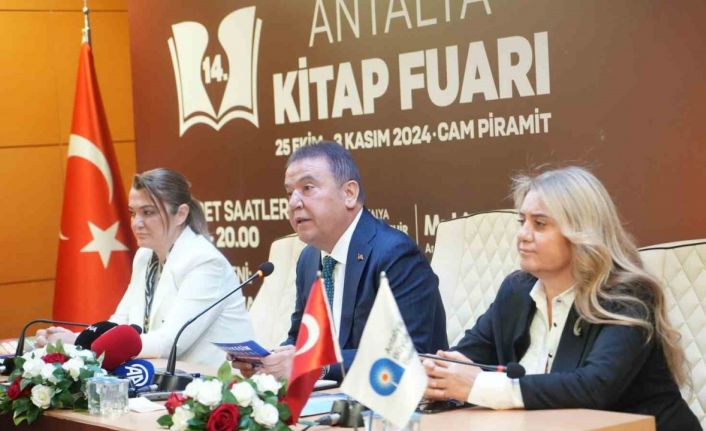 14. Antalya Kitap Fuarı başlıyor