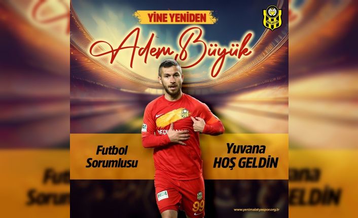 Adem Büyük yeniden Yeni Malatyaspor’da