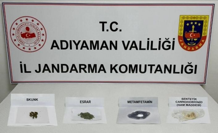 Adıyaman’da, 18 kişiye uyuşturucudan işlem yapıldı