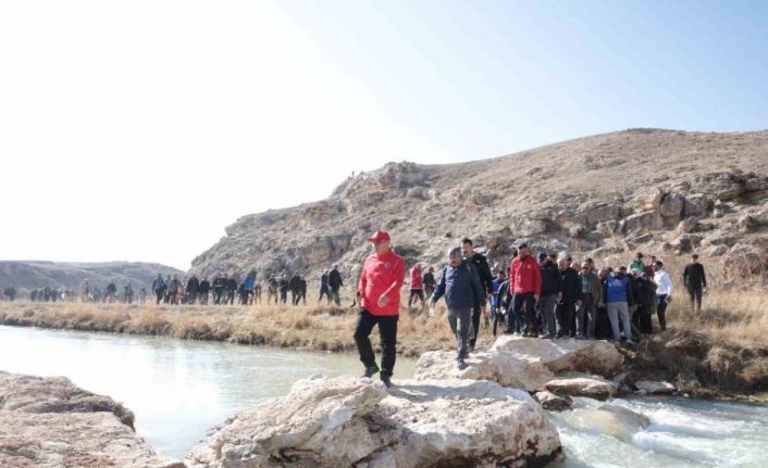 Ağrı’da Diyadin Kanyonu Yürüyüşü yapıldı