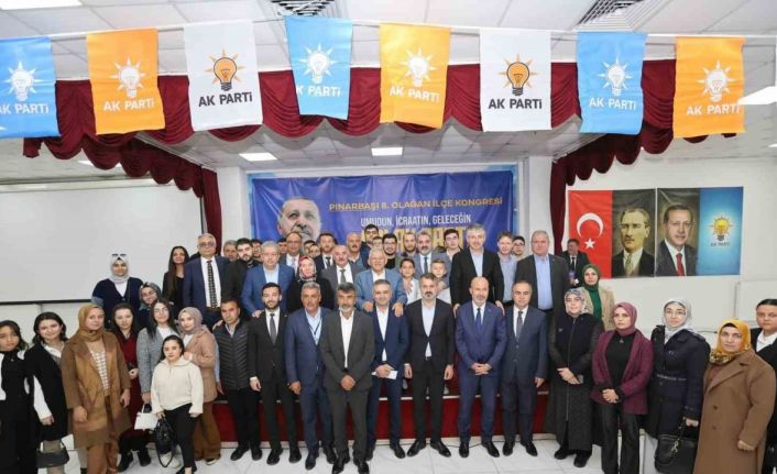 AK Parti Pınarbaşı İlçe Kongresi yapıldı