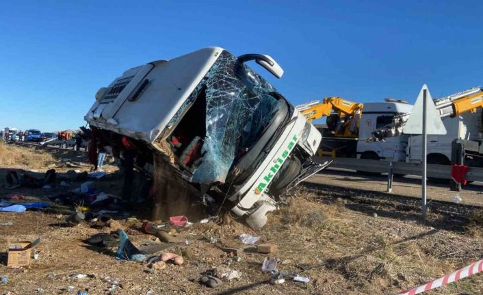 Aksaray’da feci otobüs kazası: 6 ölü, 29 yaralı