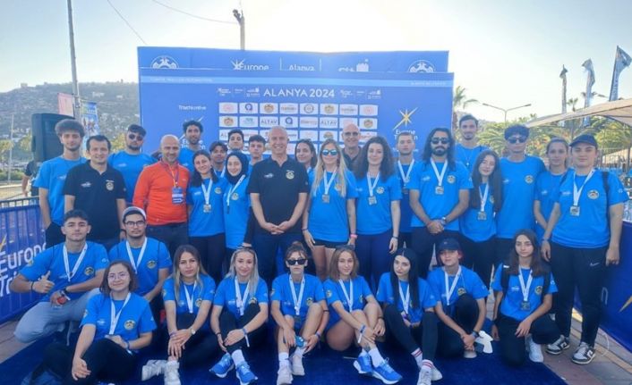 ALKÜ Alanya Avrupa Triatlon kupasında gönüllü oluyor