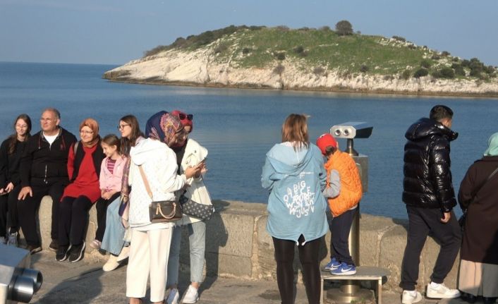 Amasra’da ziyaretçi yoğunluğu