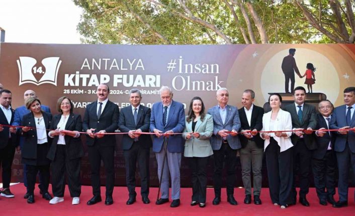 Antalya Kitap Fuarı 14. kez kapılarını açtı