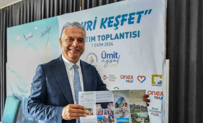 Antalya’dan "Şehrini Keşfet" projesiyle turizmi 12 aya yayma hamlesi