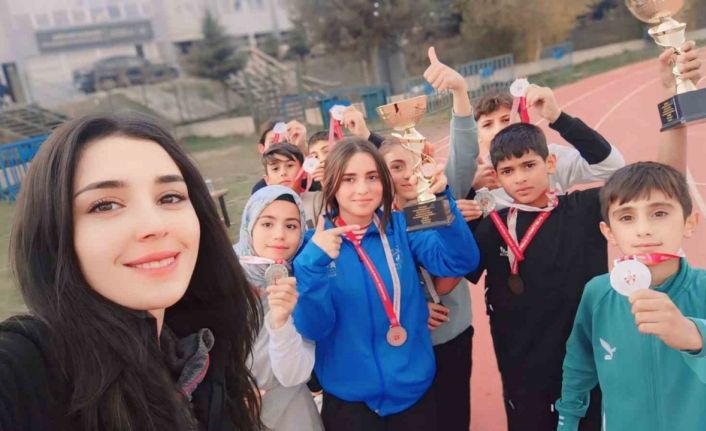 Aşkale atletizmde başarısını sürdürüyor