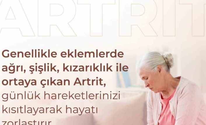 Aydın İl Sağlık Müdürlüğü’nden artrit ile yaşam ipuçları