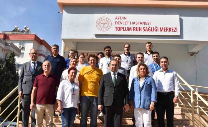 Aydın İl Sağlık Müdürü Şenkul sağlık çalışmalarını yerinde inceledi