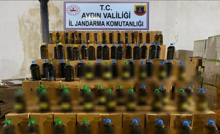 Aydın’da 6,5 ton sahte zeytinyağı ele geçirildi