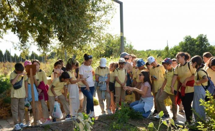 Balıkesirli öğrenciler bitkiler dünyasıyla tanıştı