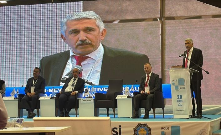 Başkan Hallaç, UCLG-MEWA Toplantısında Kentsel Ulaşımın Geleceğini ele aldı