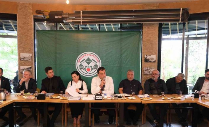 Başkan Köse Giresun Muhtarlar Meclisi’ne katıldı, hedef ve projelerini anlattı