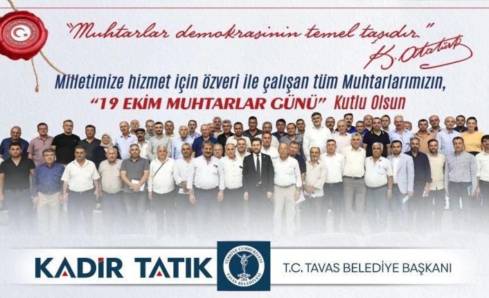 Başkan Tatık’tan Muharlar Günü açıklaması