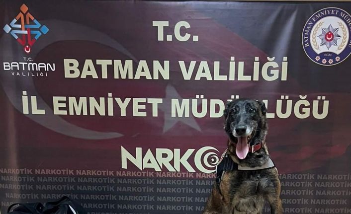 Batman’da durdurulan yolcu otobüsünde skunk madde uyuşturucu yakalandı