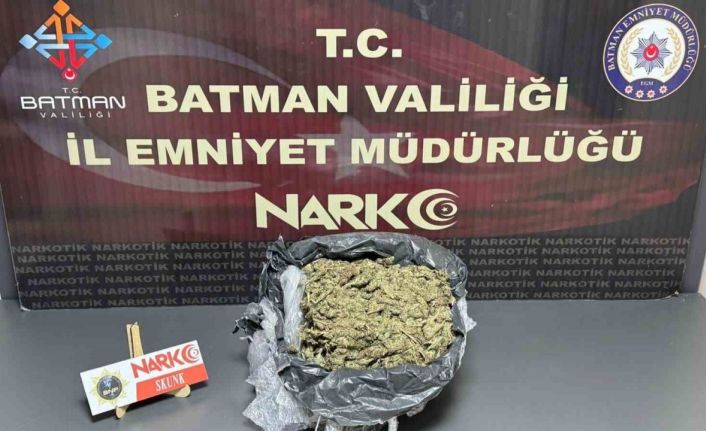 Batman’da evde uyuşturucu operasyona 1 tutuklama