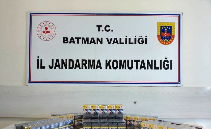 Batman’da kaçak sigara operasyonu