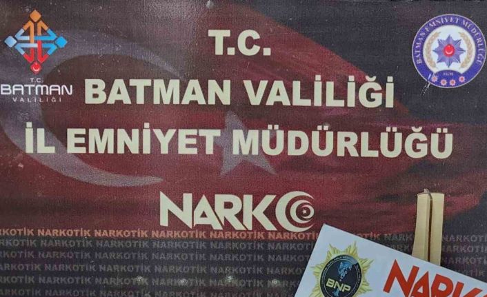 Batman’da üzerinde uyuşturucu madde ele geçirilen şahıs tutuklandı