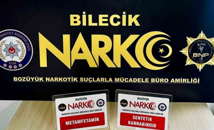 Bilecik’te şehirler arası seyahat üzerinde uyuşturucu madde ederken yakalandı