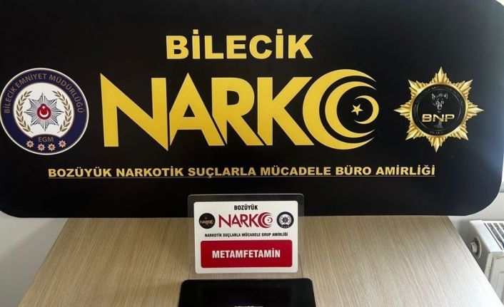 Bilecik’te şüpheli şahsın üzerinden uyuşturucu çıktı