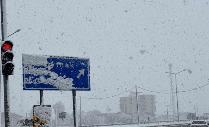 Bitlis’e mevsimin ilk karı yağdı