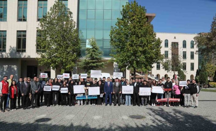 BTÜ öğrencilerinden TUSAŞ’a yapılan terör saldırısına tepki