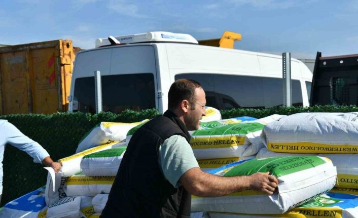 Büyükşehir’in desteği Balıkesirli çiftçinin yüzünü güldürüyor