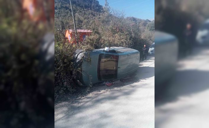 Çamlıyayla’da trafik kazası: 1 yaralı