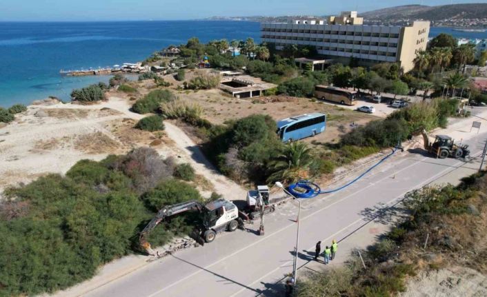 Çeşme’nin 30 yıllık su sorununu kökten çözülüyor