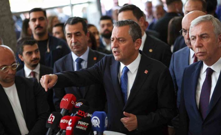 CHP Genel Başkanı Özel: “İktidar suçüstü oldu”