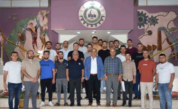 Denizli OSB’de yükselme grubu müsabakaları için kura çekimi yapıldı