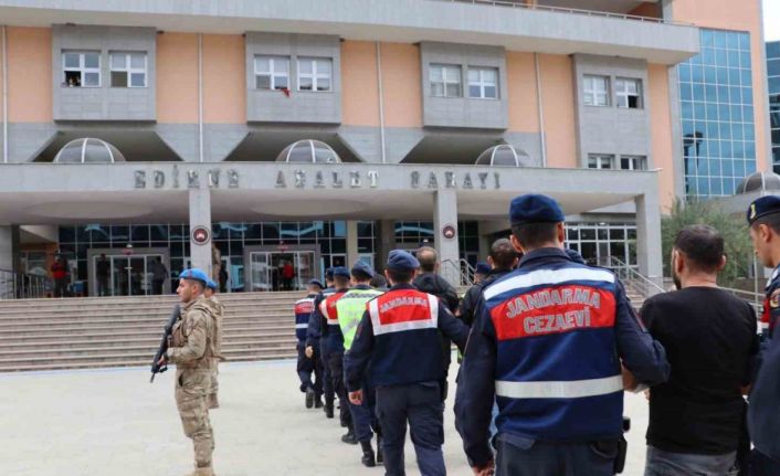 Edirne’de sınır hattında 7 terör örgütü üyesi yakalandı