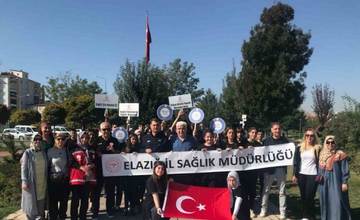 Elazığ’da Dünya Yürüyüş Günü etkinlikleri