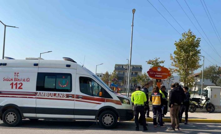 Elektrikli bisikletten düşen 2 çocuk yaralandı