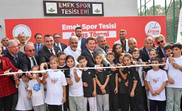 Emek Spor Tesisi hizmete açıldı