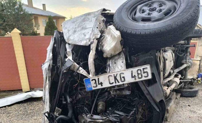 Erciş’te trafik kazası: 1 yaralı