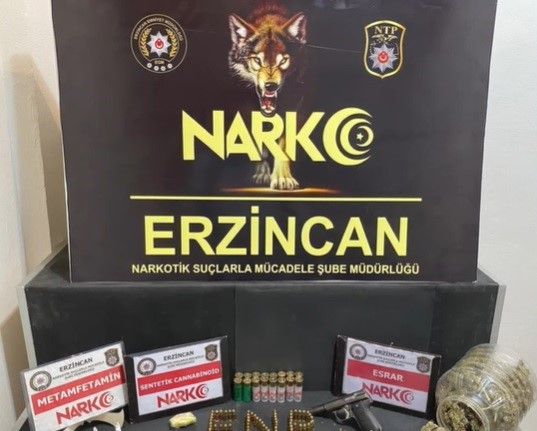 Erzincan’da uyuşturucu ticareti suçundan 1 kişi tutuklandı