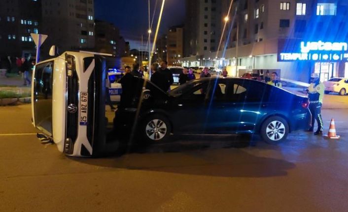 Erzurum’da kent merkezinde bir ayda 174 trafik kazası