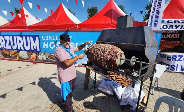 Erzurum’un yöresel lezzetleri Konya’da görücüye çıktı