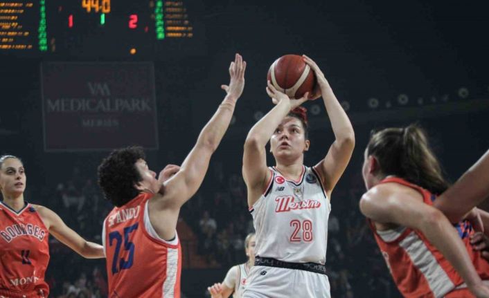 FIBA Kadınlar Euroleague: ÇBK Mersin: 80 - Bourges: 76