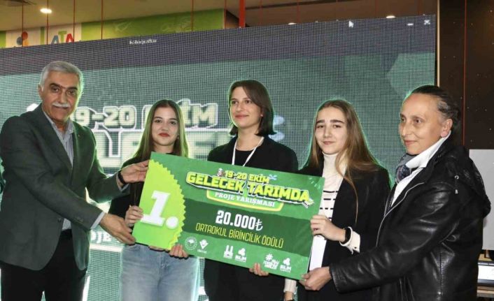 Gelecek Tarımda Proje Festivali’nde ödüller sahiplerini buldu