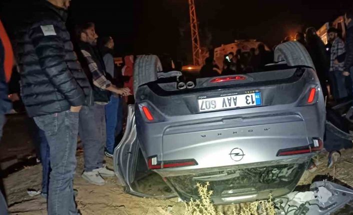 Güroymak’ta trafik kazası: 3 kişi yaralandı