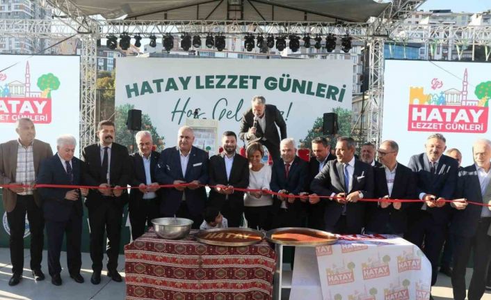 Hataylılar, Kağıthane Belediyesi tarafından düzenlenen ‘Hatay Tanıtım Günlerinde’ buluştu